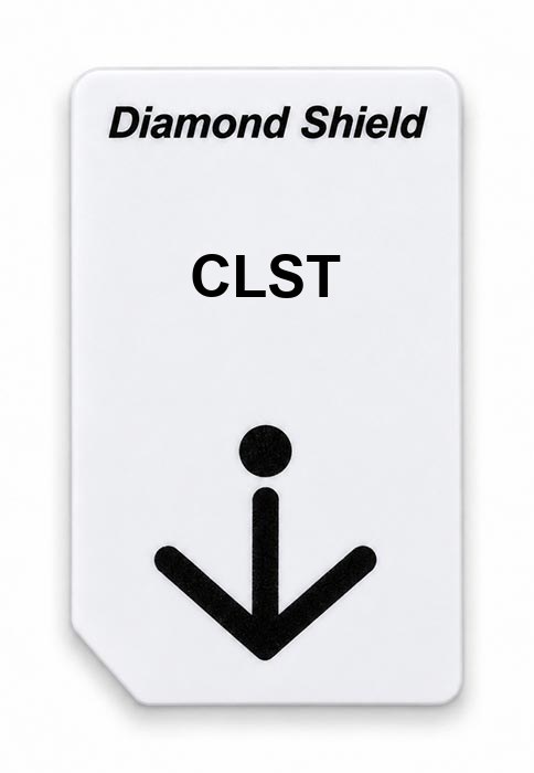Frequenz-Chipcard CLST für Diamond Shield Zapper