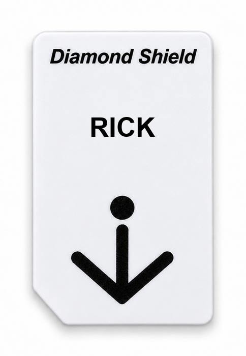Frequenz-Chipcard RICK für Diamond Shield Zapper
