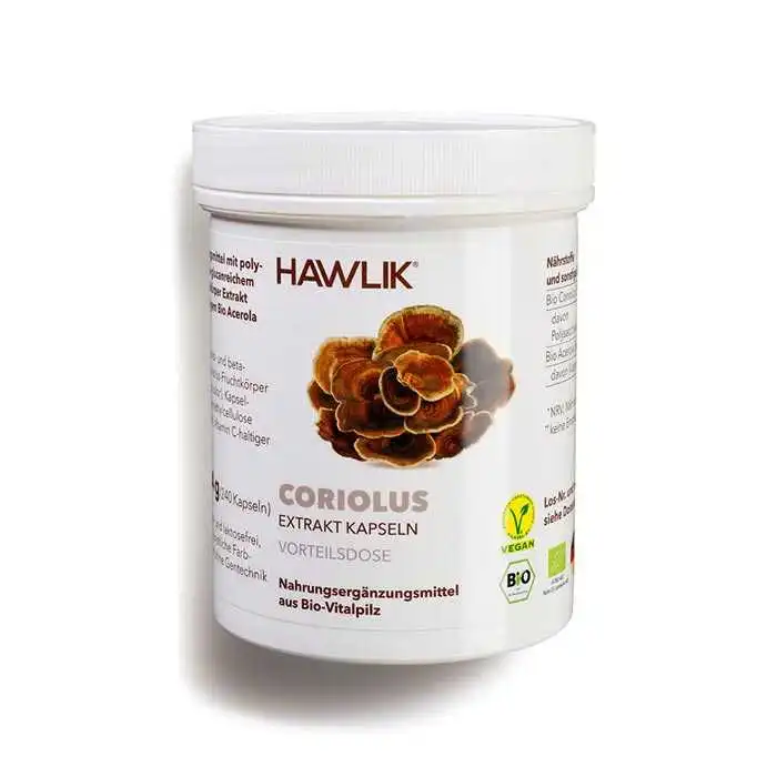 Vitalpilz Coriolus - 240 Kapseln mit Extrakt