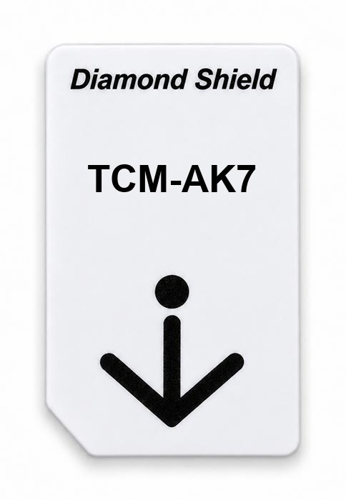 Frequenz-Chipcard TCM-AK7 für Diamond Shield Zapper