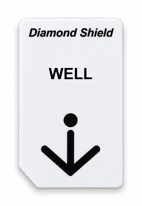 Frequenz-Chipcard WELL für Diamond Shield Zapper