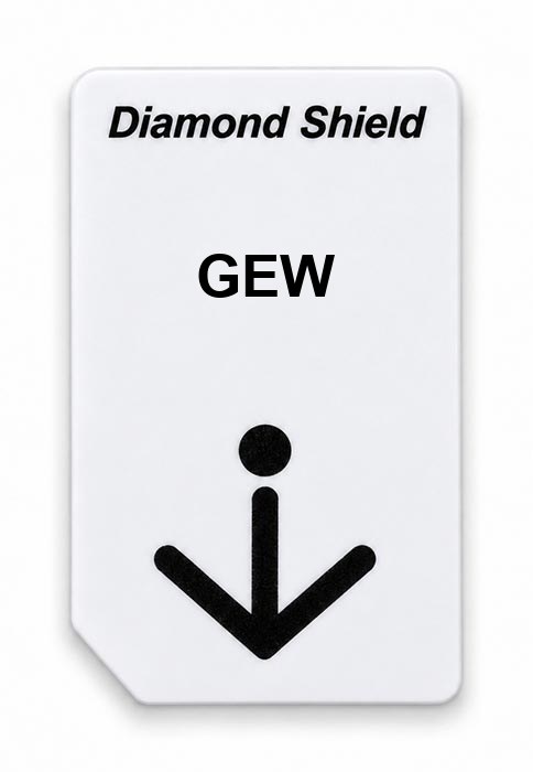 Frequenz-Chipcard GEW für Diamond Shield Zapper