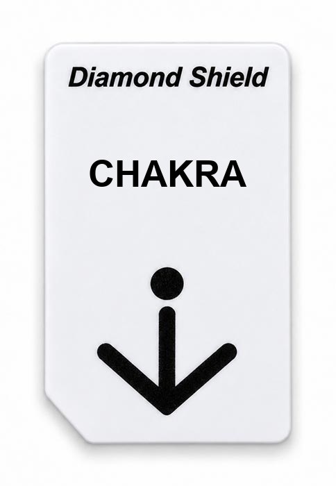 Frequenz-Chipcard CHAKRA für Diamond Shield Zapper