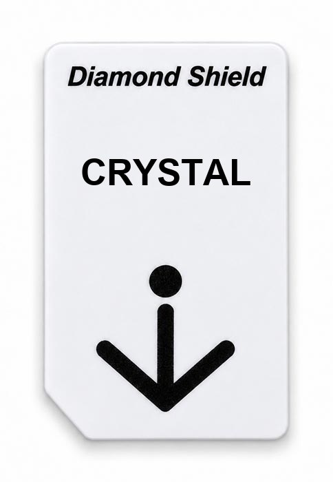 Frequenz-Chipcard CRYSTAL für Diamond Shield Zapper
