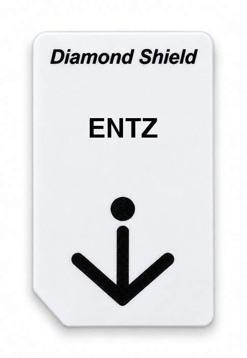 Frequenz-Chipcard ENTZ für Diamond Shield Zapper