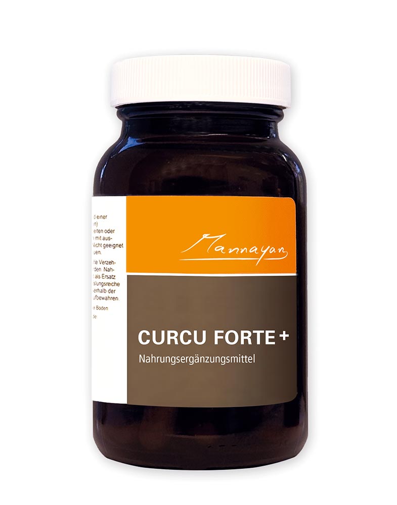 Curcu forte+, kurkuma - stärkend, verjüngend und anti-entzündlich