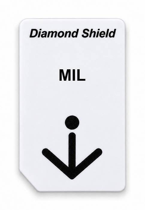 Frequenz-Chipcard MIL für Diamond Shield Zapper