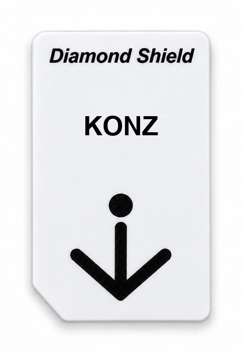 Frequenz-Chipcard KONZ für Diamond Shield Zapper
