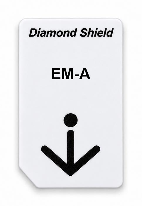 Frequenz-Chipcard EM-A für Diamond Shield Zapper