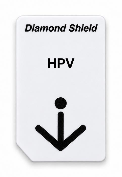 Frequenz-Chipcard HPV für Diamond Shield Zapper