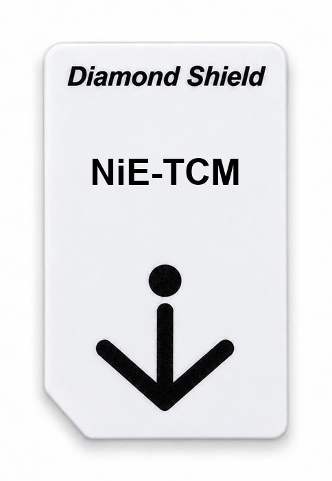 Frequenz-Chipcard NiE-TCM für Diamond Shield Zapper