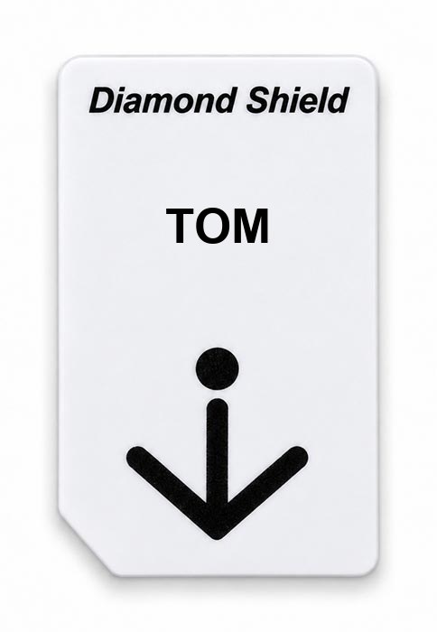 Frequenz-Chipcard TOM für Diamond Shield Zapper