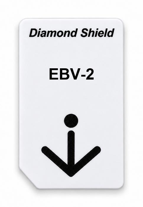 Frequenz-Chipcard EBV-2 für Diamond Shield Zapper