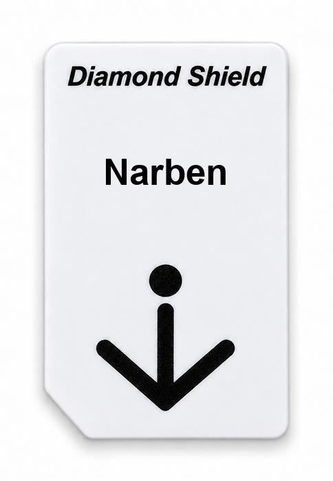 Frequenz-Chipcard Narben für Diamond Shield Zapper