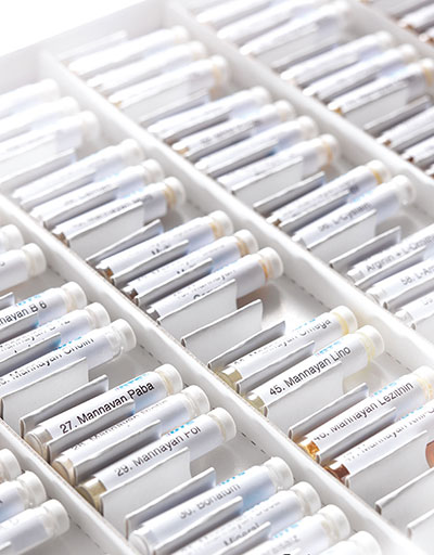 Testkasten für das Trikombin