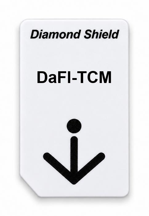 Frequenz-Chipcard DaFl-TCM für Diamond Shield Zapper