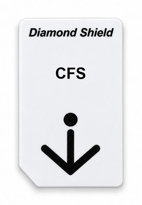 Frequenz-Chipcard CFS für Diamond Shield Zapper