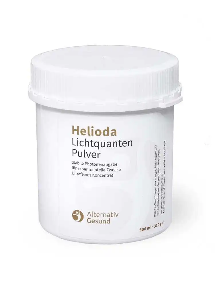 Helioda Lichtquanten-Pulver von Alternativ Gesund - Pulver mit Biophotonen 500ml Füllmenge