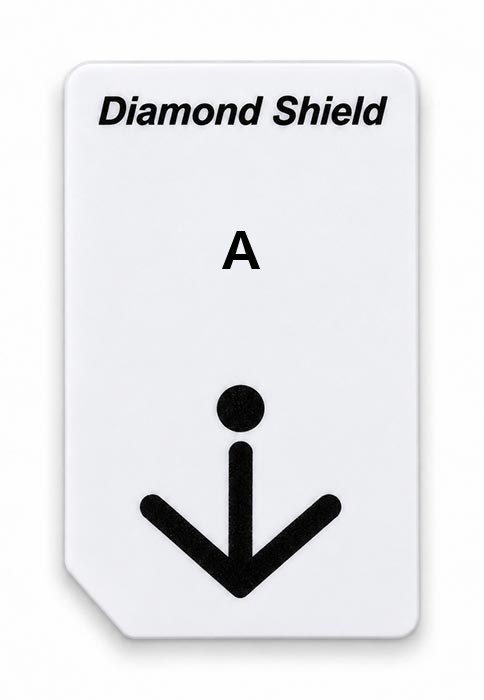 Frequenz-Chipcard A für Diamond Shield Zapper