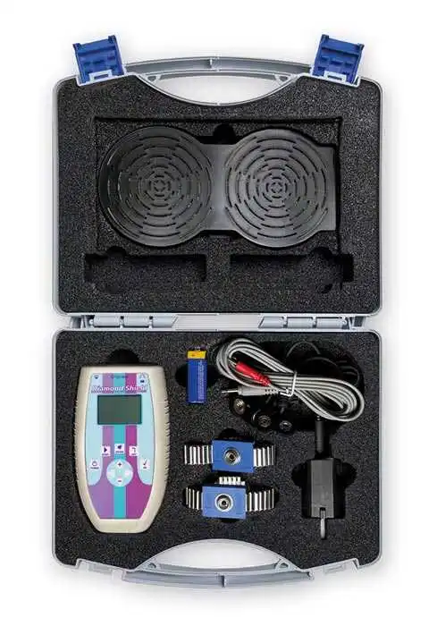 Multifrequenz Zapper Diamond Shield IE mit Fraktal-Verstärker im Koffer