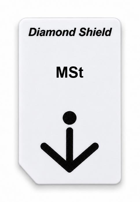 Frequenz-Chipcard MSt für Diamond Shield Zapper