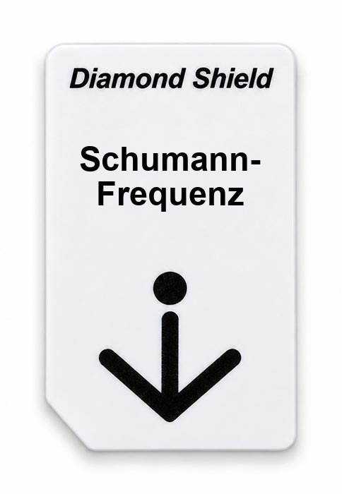 Frequenz-Chipcard Schumann-Frequenz für Diamond Shield Zapper