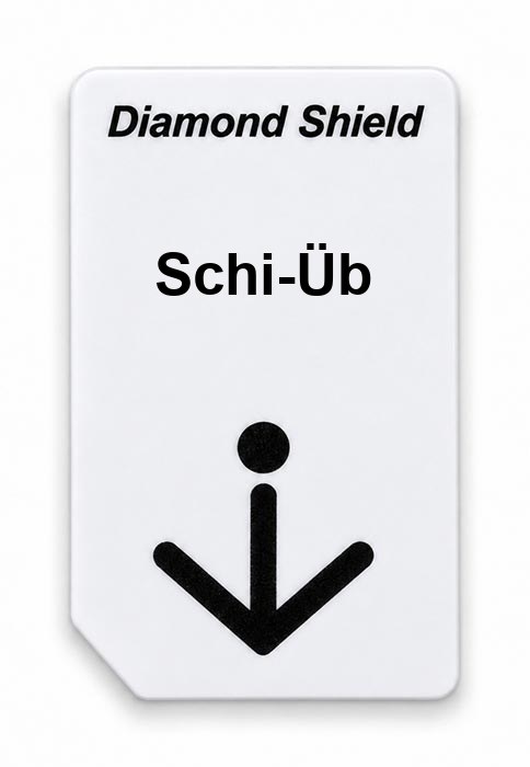Frequenz-Chipcard Schi-Üb für Diamond Shield Zapper