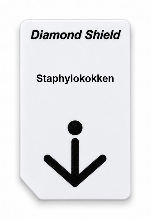 Frequenz-Chipcard Staphylokokken für Diamond Shield Zapper