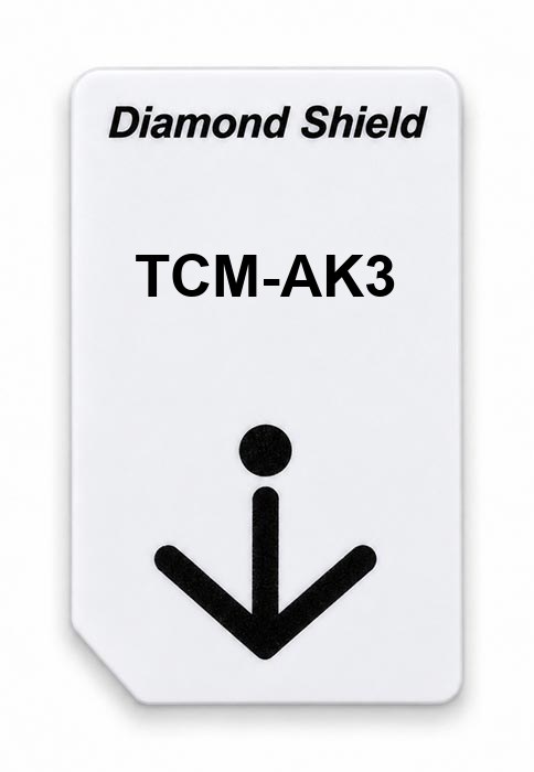 Frequenz-Chipcard TCM-AK3 für Diamond Shield Zapper