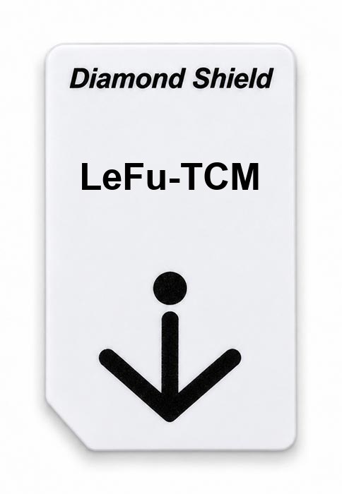 Frequenz-Chipcard LeFu-TCM für Diamond Shield Zapper