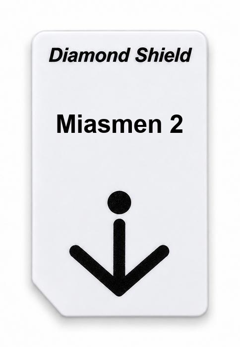 Frequenz-Chipcard Miasmen 2 für Diamond Shield Zapper