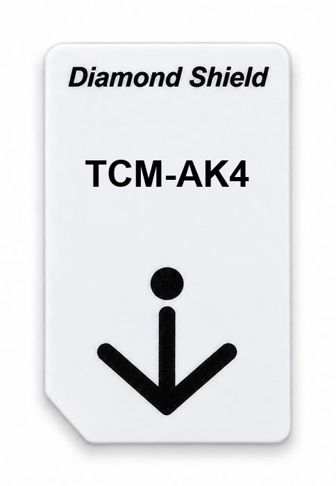 Frequenz-Chipcard TCM-AK4 für Diamond Shield Zapper