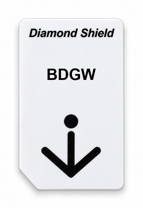 Frequenz-Chipcard BDGW für Diamond Shield Zapper