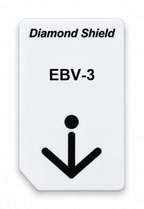 Frequenz-Chipcard EBV-3 für Diamond Shield Zapper