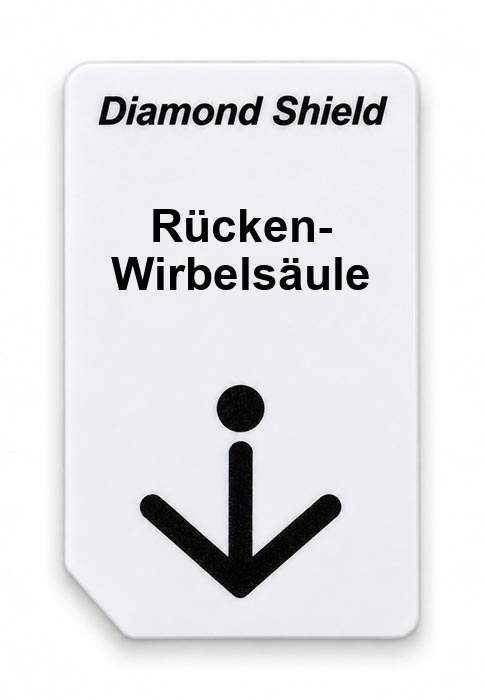 Frequenz-Chipcard Rücken-Wirbelsäule für Diamond Shield Zapper