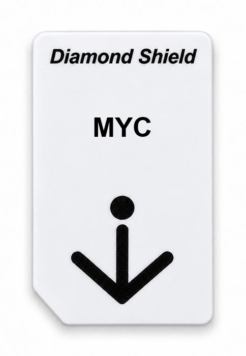 Frequenz-Chipcard MYC für Diamond Shield Zapper