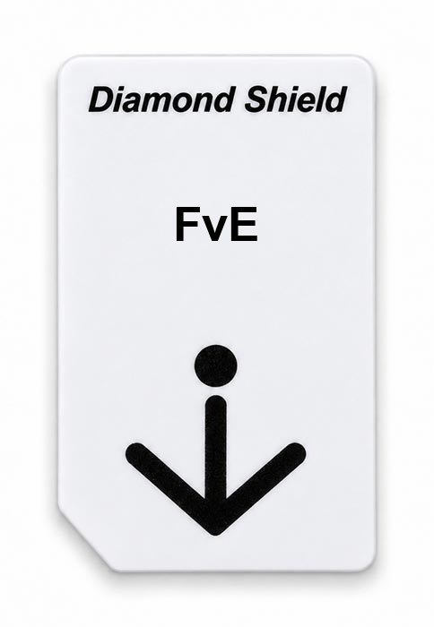 Frequenz-Chipcard FvE für Diamond Shield Zapper
