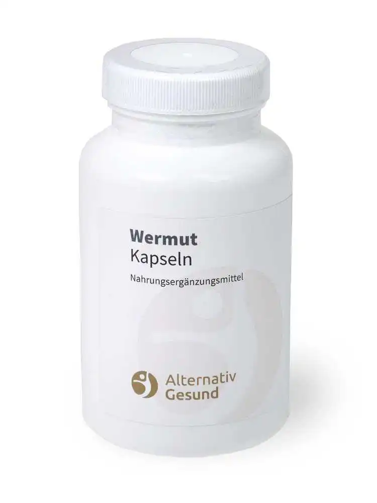 100 Wermut-Kapseln à 365 mg von Alternativ Gesund - für die Parasitenkur nach Dr. Hulda Clark