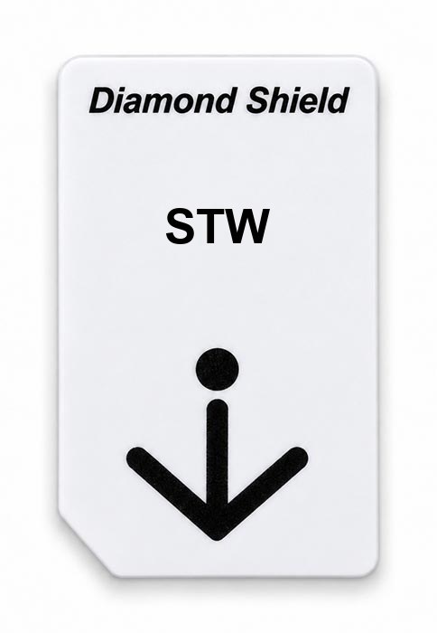 Frequenz-Chipcard STW für Diamond Shield Zapper