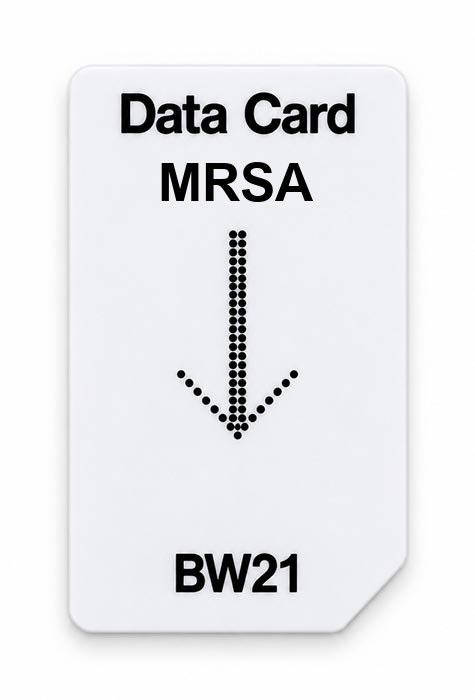 Frequenz-Chipcard MRSA für BW21 Zapper