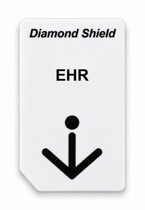 Frequenz-Chipcard EHR für Diamond Shield Zapper