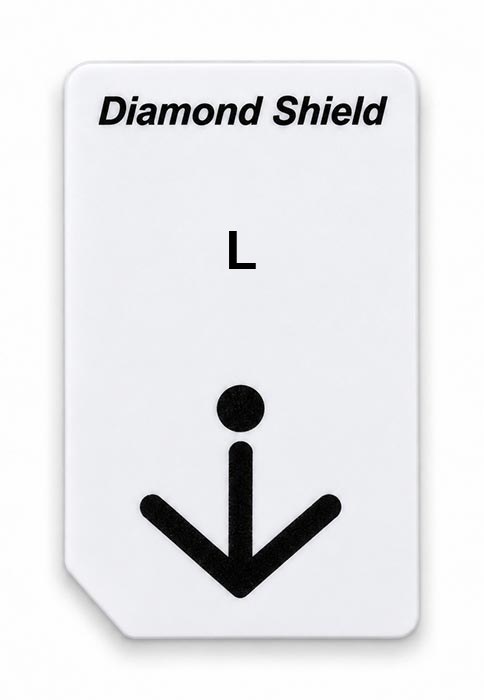 Frequenz-Chipcard L für Diamond Shield Zapper