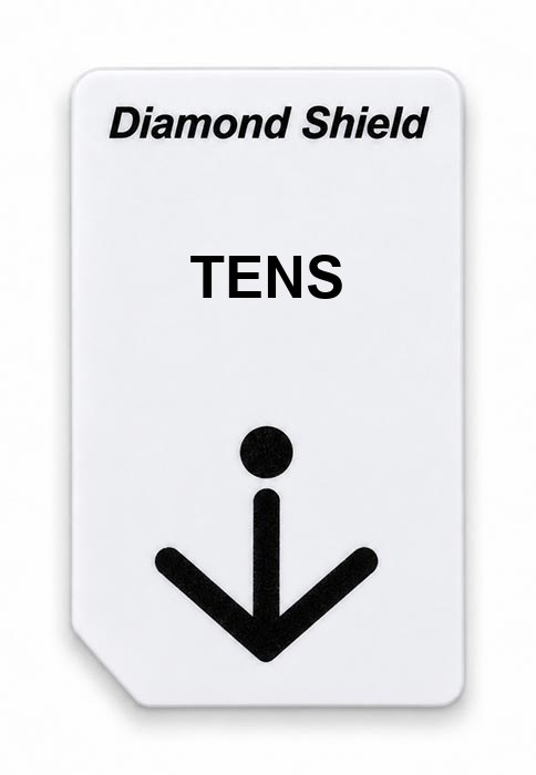Frequenz-Chipcard TENS für Diamond Shield Zapper