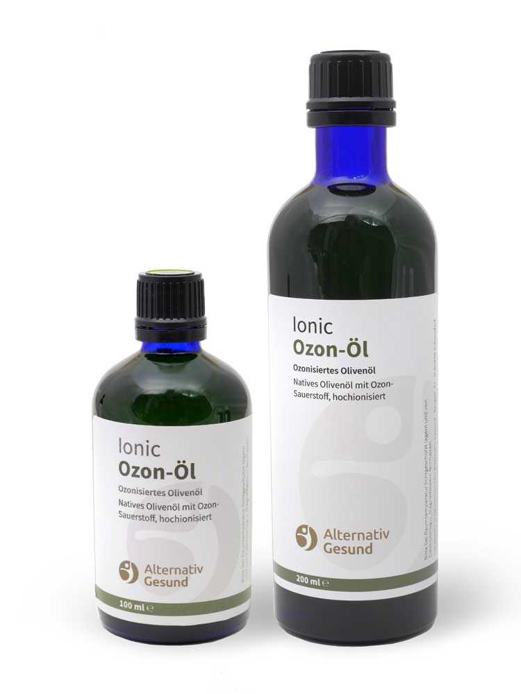 Ozonisiertes Olivenöl von Alternativ Gesund in 100ml und 200ml - besonders lange haltbar