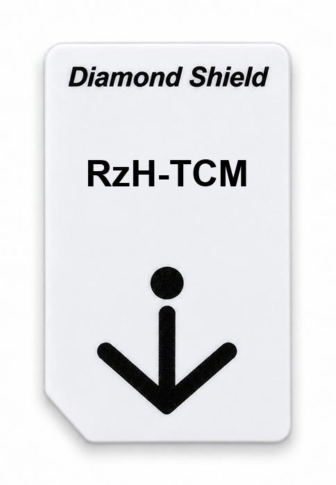 Frequenz-Chipcard RzH-TCM für Diamond Shield Zapper