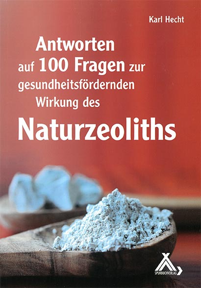 Cover des Buchs zur Wirkung von Zeolith Buch zur Wirkung von Zeolith von Prof. Hecht