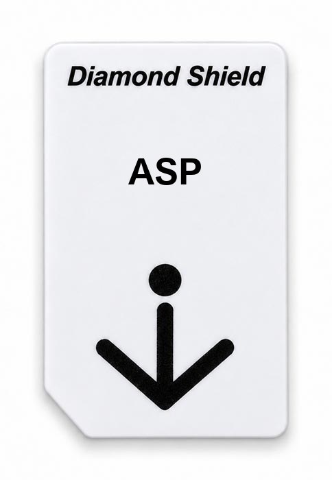 Frequenz-Chipcard ASP für Diamond Shield Zapper