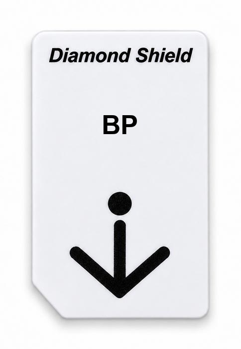 Frequenz-Chipcard BP für Diamond Shield Zapper
