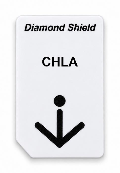 Frequenz-Chipcard CHLA für Diamond Shield Zapper