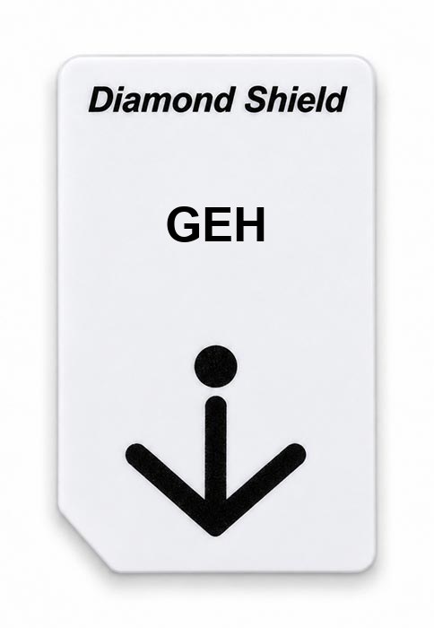 Frequenz-Chipcard GEH für Diamond Shield Zapper